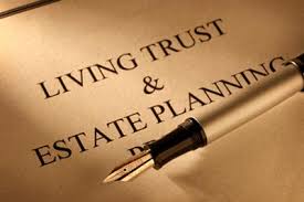 Living trust and estate planning documents